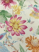 Tropical Pavilion Passion Fruit Floral P Kaufmann Fabric